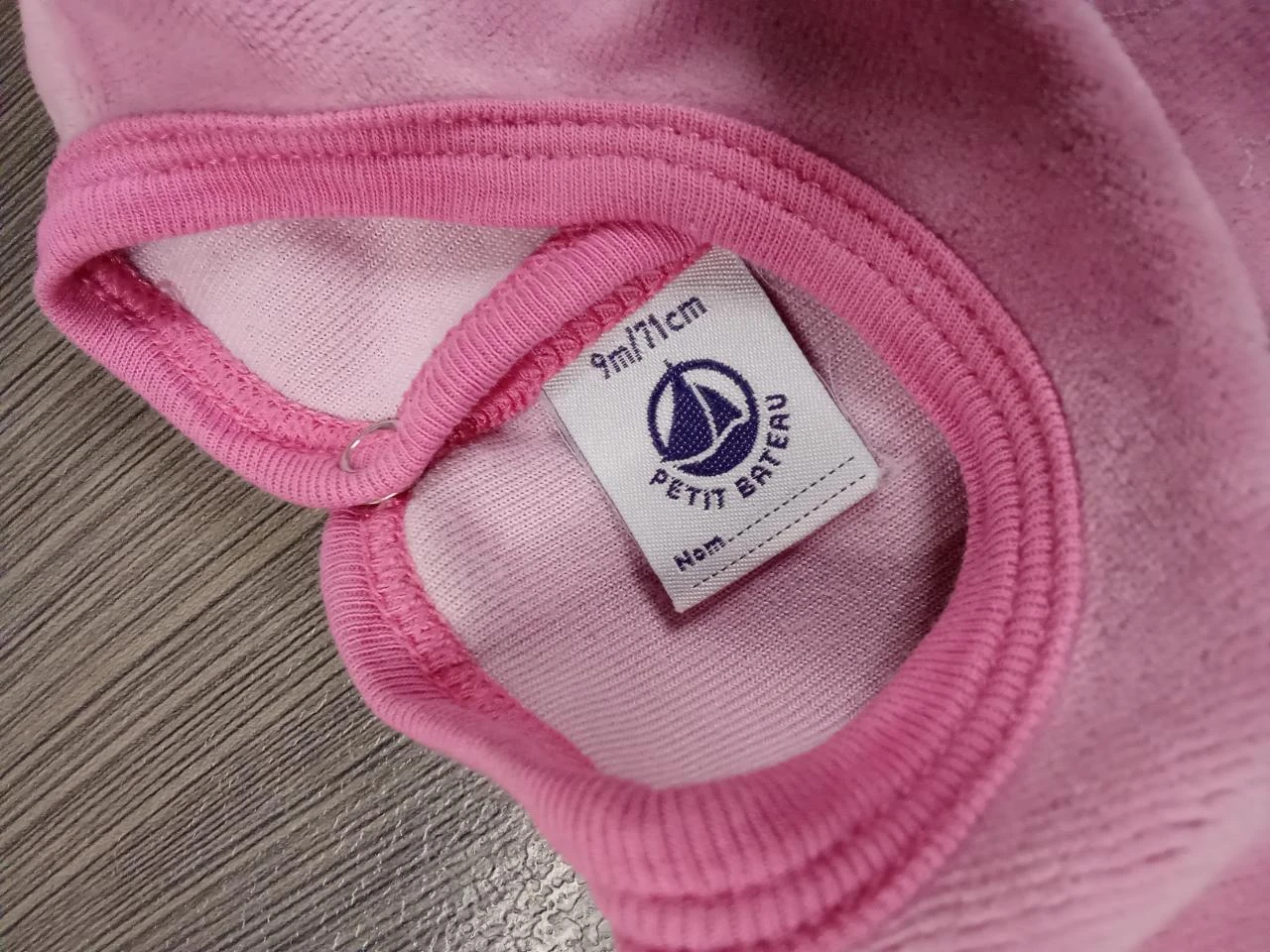 Pijama 1 peça rosa Petit Bateau 9 meses – photo 6